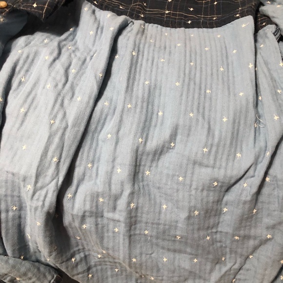 Carbon2cobalt men’s soft flannel like shirt plaid star button down men’s XXL - Picture 4 of 11